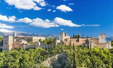 Hoteles con estacionamiento en Alhambra