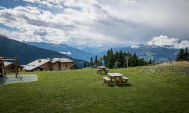 Allotjaments d'esquí a La Rosière