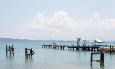 Vakantiewoningen aan het strand in Laem Ngop