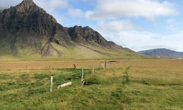 Hótel með bílastæði á Kálfafellsstað