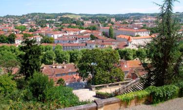 Hoteles con parking en Castillon-Massas