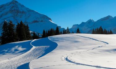 Strutture sulle piste v a Lauenen