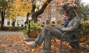 Boenden vid stranden i Filipstad