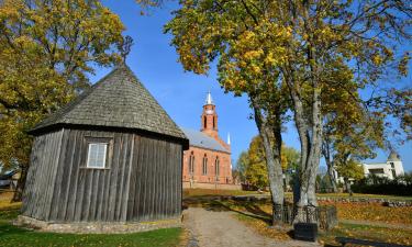 Hotell med parkering i Kernavė