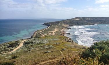 Boliger ved stranden i Limpiddu