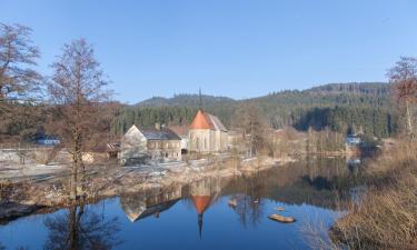 Rodinné hotely v Loučovicích