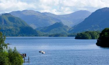 Cottages in Borrowdale Valley