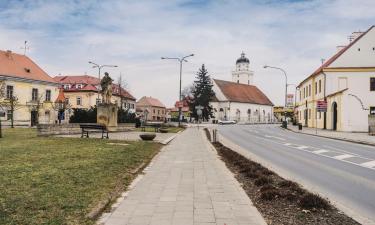 Hoteles con parking en Pohořelice