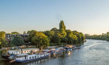 Overnatningssteder med køkken i Kew Bridge