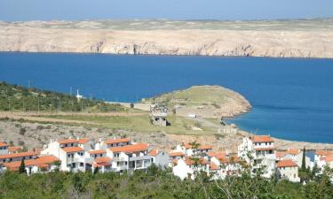 Hoteles de playa en Stinica