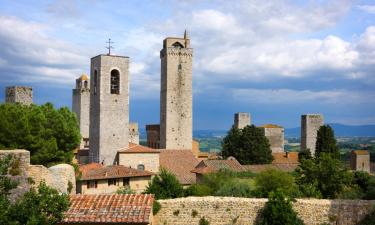 Parkolóval rendelkező hotelek Castel San Gimignanóban