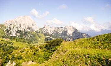 Strutture sulle piste v a Pontebba