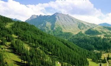 Hoteller med parkering i Borgata Sestriere