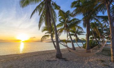 Hoteles de playa en Naukacuvu Island