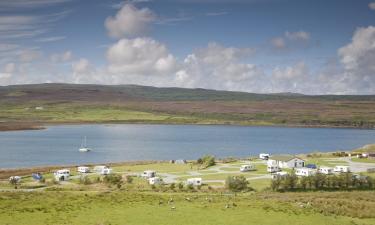 Vakantiewoningen aan het strand in Borve