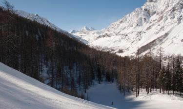 Rhemes-Saint-Georges的滑雪度假村