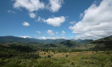 Chalabre şehrindeki otoparklar