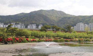 Gimhae şehrindeki otoparklar