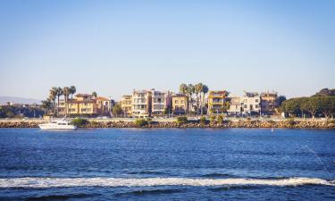 Hoteles con estacionamiento en Marina del Rey