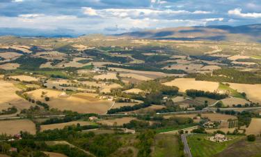 Montecchio'daki otoparklar