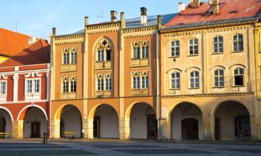 Hoteles con estacionamiento en Starý Jičín