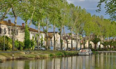 Sallèles-dʼAude şehrindeki otoparklar