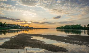 Hoteller med parkering i Candes-Saint-Martin