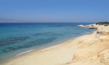 Vakantiewoningen aan het strand in Agiassos