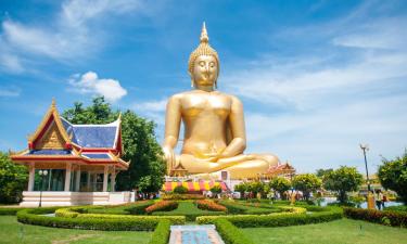 Hotéis com Estacionamento em Ang Thong