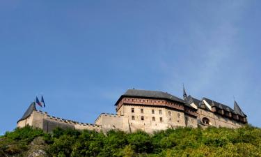 Karlštejn şehrindeki oteller