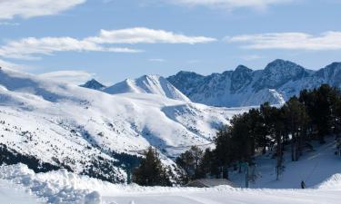 Strutture sulle piste v a Bourg-Madame