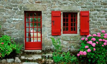 Saint-Georges-de-Gréhaigne şehrindeki otoparklar