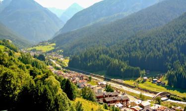 Strutture sulle piste v a San Pietro di Cadore