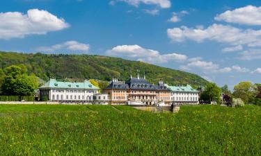 Hoteles con estacionamiento en Pillnitz