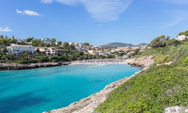 Cabañas en Cala Mendia