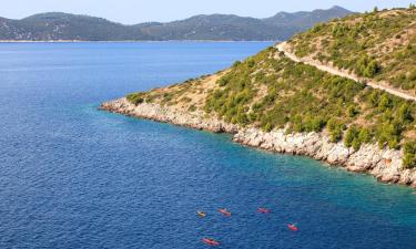 Alloggi vicino alla spiaggia a Brsečine