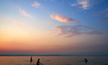 Alojamientos en la playa en Balatonszabadi Fürdőtelep