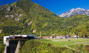 Jablanica şehrindeki aile