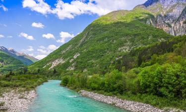 Soča şehrindeki daireler