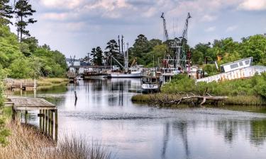 Viešbučiai su vietomis automobiliams mieste Sneads Ferry