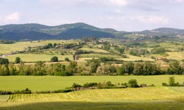 Hotel dengan kolam renang di Montagnana Val di Pesa