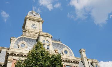 Tradicionalne kućice u gradu 'Noblesville'