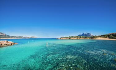 Boliger ved stranden i Costa Corallina