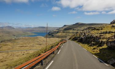 Hoteles con estacionamiento en Kollafjørður