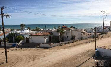 Strandhäuser in Las Conchas
