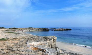 Casas de praia em Torre Specchia Ruggeri