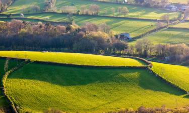 Hoteles con parking en North Bovey