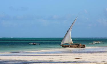 Hoteles de playa en Galu