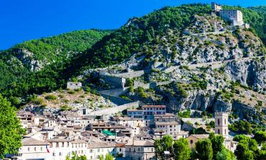 Hoteles con estacionamiento en Entrevaux