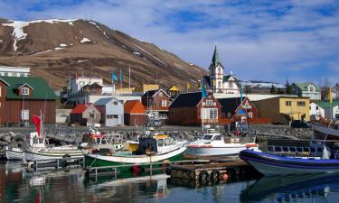 Hótel með bílastæði á Húsavík